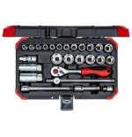 Gedore juego de llaves de tubo 3/8 ", 26 piezas