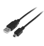 Startech cable usb 2.0 a mini usb 0.50m negro usb2habm50cm