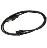 Startech cable usb 2.0 a micro usb 1m acodado carga y sincronizacion usbaub1mra