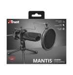Trust gaming microfono usb gxt 232 mantis negro 22656