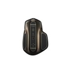 Logitech raton mx master bluetooth laser 1000 dpi mano derecha negro bronce 910-005213