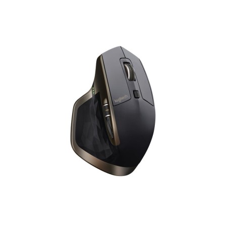 Logitech raton mx master bluetooth laser 1000 dpi mano derecha negro bronce 910-005213