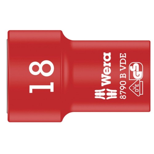 Wera vaso vde zyklop, 18 mm, 3/8" 5004962001