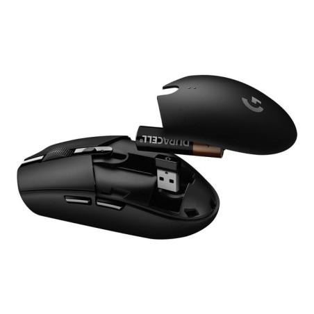 Logitech raton optico g305 inalambrico 12000 dpi mano derecha negro 910-005282