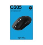 Logitech raton optico g305 inalambrico 12000 dpi mano derecha negro 910-005282