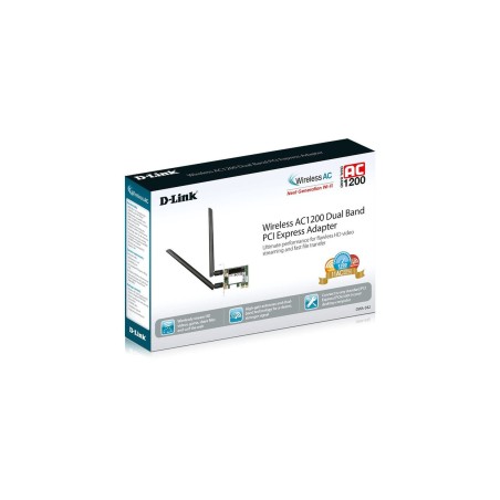 D-link tarjeta pci express wireless wifi ac1200  dual band