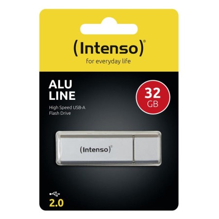 Pendrive intenso 32gb alu line usb 2.0 plata 3521482