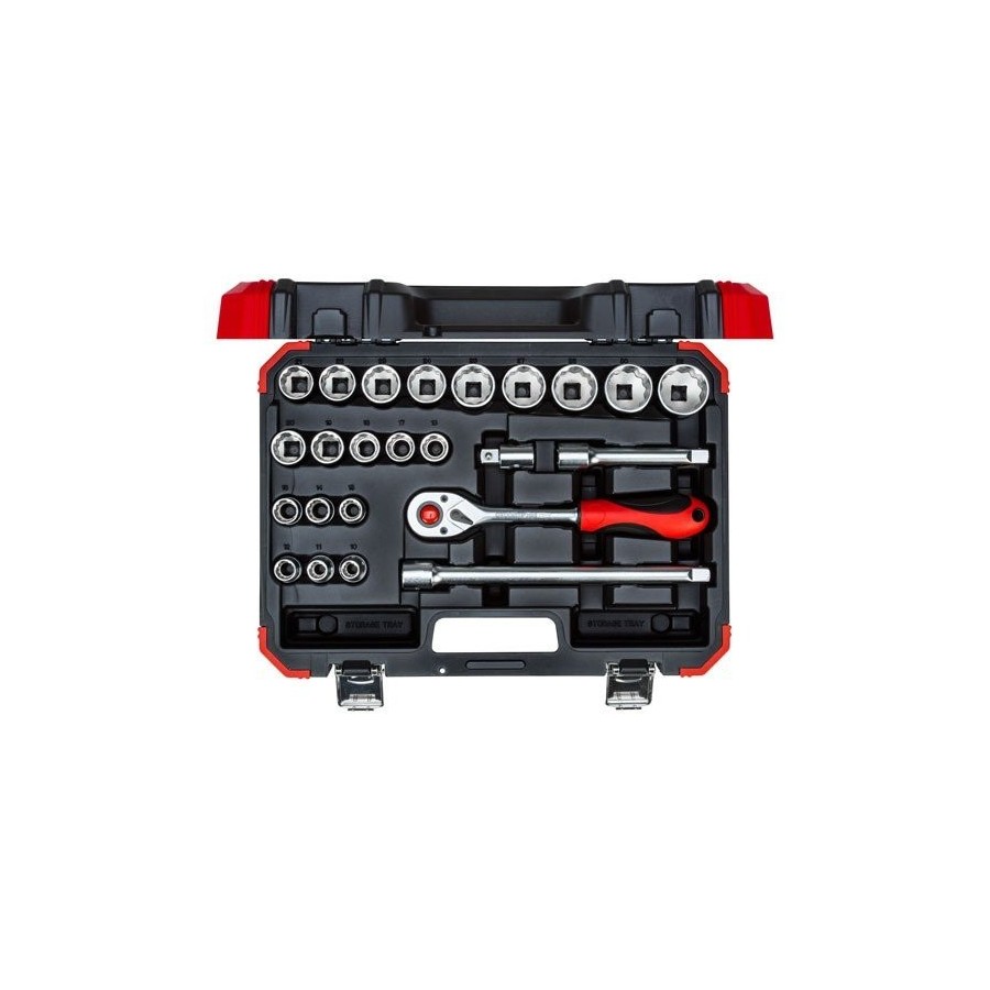 Gedore juego de llaves de tubo 1/2 ", 24 piezas