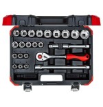 Gedore juego de llaves de tubo 1/2 ", 24 piezas