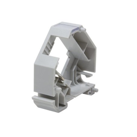 Logilink proteccion de enchufe rj45 keystone carril din gris mp0053