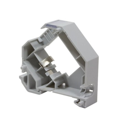 Logilink proteccion de enchufe rj45 keystone carril din gris mp0053
