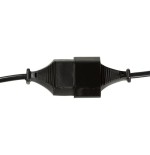 Logilink cable alimentacion 2xcee 7/16  1m  m/h alargo negro cp122