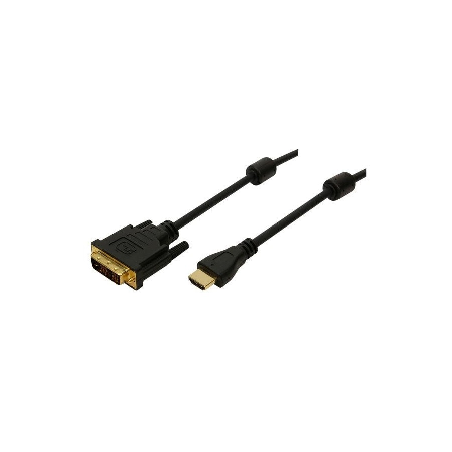 Logilink cable hdmi a dvi-d m/m 2m negro ch0004