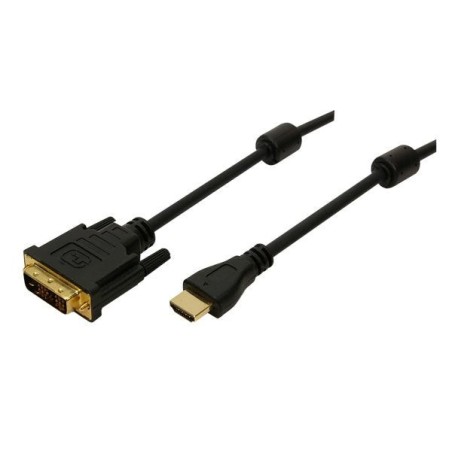 Logilink cable hdmi a dvi-d m/m 2m negro ch0004