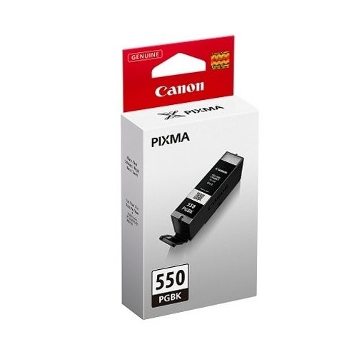 Tinta original canon  negro  pgi-550pgbk 15ml compatible segun especificaciones