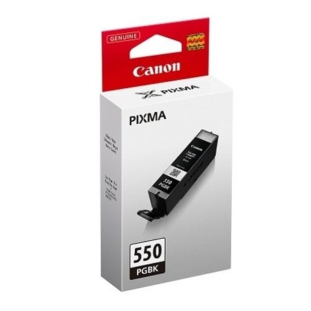 Tinta original canon  negro  pgi-550pgbk 15ml compatible segun especificaciones