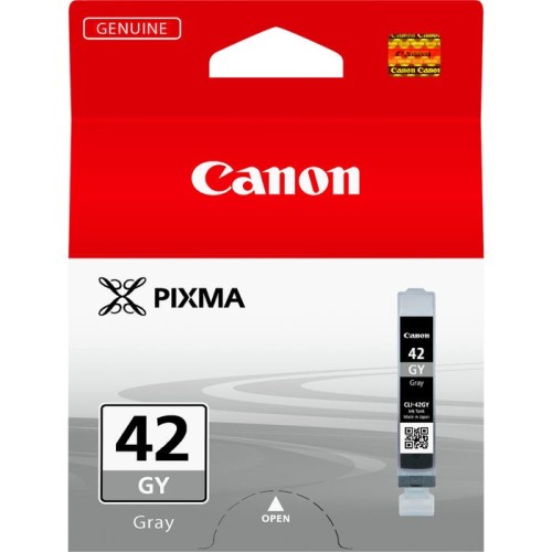 Tinta original canon  gris  cli-42 gy compatible pixma pro-100