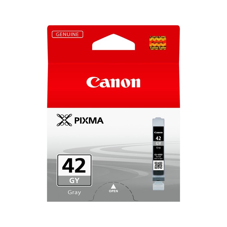 Tinta original canon  gris  cli-42 gy compatible pixma pro-100
