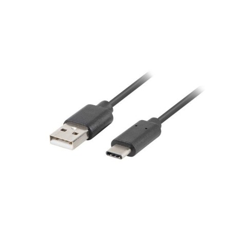 Lanberg cable usb ca-usbo-20cu-0018-bk conectores usb-a a usb tipo-c qc 3.0 1.8m negro