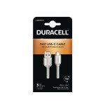 Cable usb 3.0 tipo-c duracell usb5031w usb tipo-c macho usb macho 1m blanco