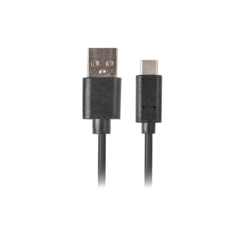 Lanberg cable usb ca-usbo-20cu-0005-bk conectores usb-a a usb tipo-c qc 3.0 0.5m negro