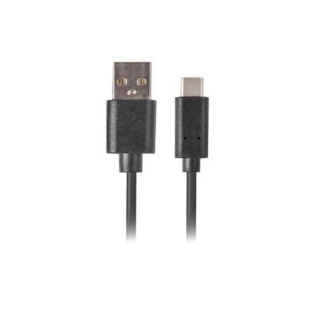 Lanberg cable usb ca-usbo-20cu-0005-bk conectores usb-a a usb tipo-c qc 3.0 0.5m negro