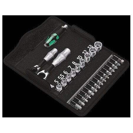 Wera zyklop mini 2 juego de llaves de tubo