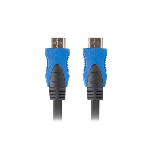 Lanberg cable hdmi ca-hdmi-20cu-0018-bk conectores macho/macho chapados en oro resolucion hasta 3840*2160 1.8 metros negro