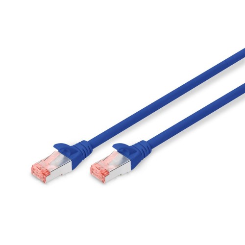 Digitus cat 6 s-ftp patch cable cu lszh awg 27 7 length 0.25m color blue
