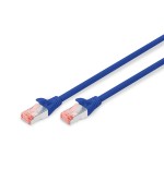 Digitus cat 6 s-ftp patch cable cu lszh awg 27 7 length 0.25m color blue