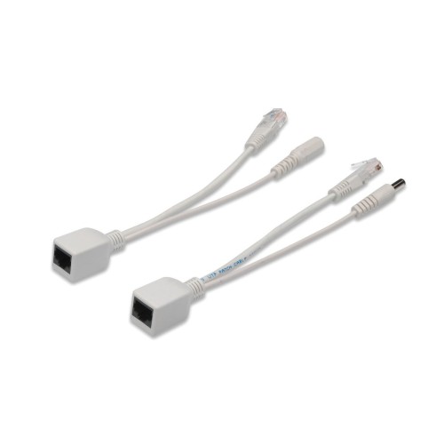 Digitus adaptador de cable rj-45 poe pasivo 10/100mbit dn-95001