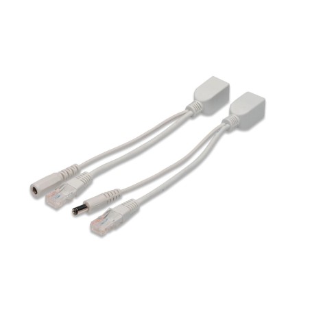 Digitus adaptador de cable rj-45 poe pasivo 10/100mbit dn-95001