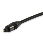 Equip cable de audio fibra optica toslink 3m negro 147922