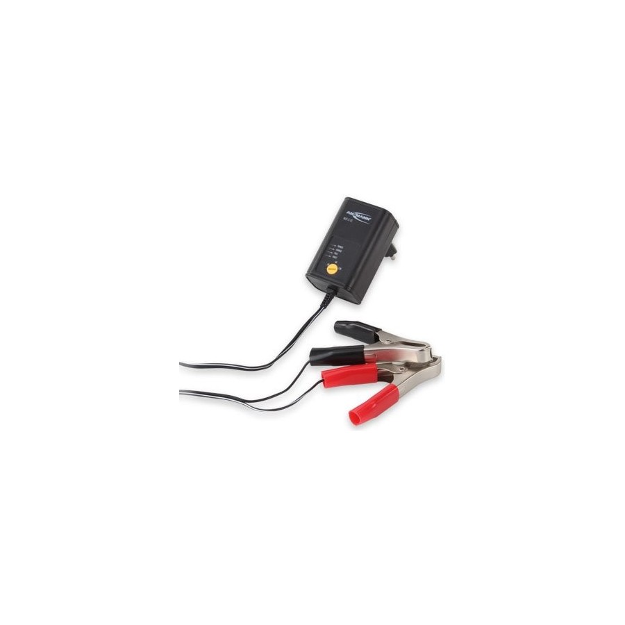 Ansmann pbbc alcs2-12, cargador para baterías de plomo ácido 2v, 6v, 12v (1001-0015)
