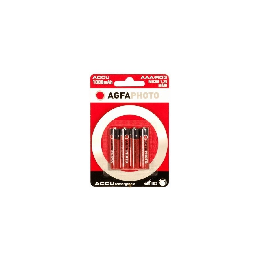 Agfaphoto akku nimh micro aaa 900 mah blister 4ud