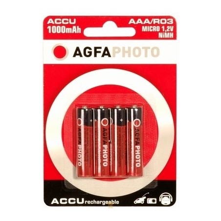 Agfaphoto akku nimh micro aaa 900 mah blister 4ud