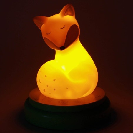 Ansmann 1800-0060 luz nocturna para bebés verde, naranja