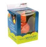 Ansmann 1800-0060 luz nocturna para bebés verde, naranja