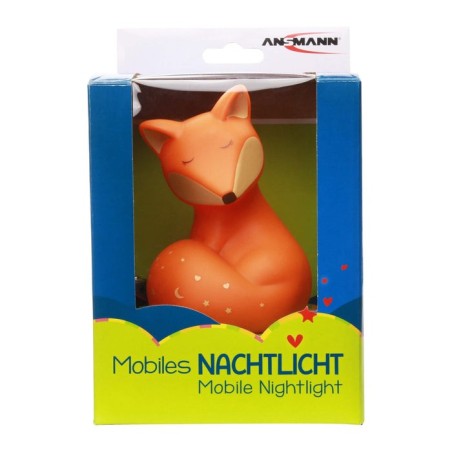 Ansmann 1800-0060 luz nocturna para bebés verde, naranja
