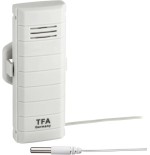 Tfa-dostmann 30.3301.02 sensor de temperatura y humedad interior independiente inalámbrico