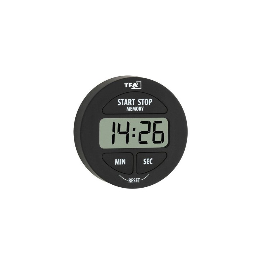 Tfa-dostmann 38.2022.01 despertador negro