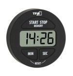 Tfa-dostmann 38.2022.01 despertador negro
