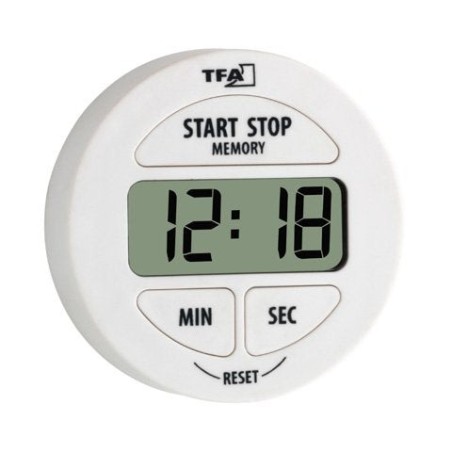 Tfa-dostmann 38.2022.02 despertador blanco