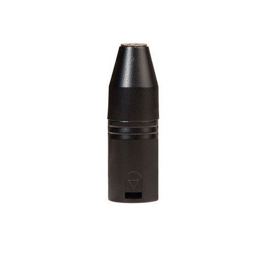 Adaptador rode 3.5mm mini - 3-pin xlr negro
