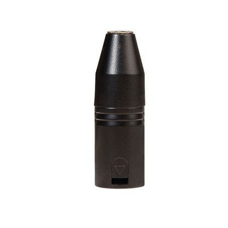 Adaptador rode 3.5mm mini - 3-pin xlr negro