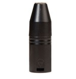 Adaptador rode 3.5mm mini - 3-pin xlr negro