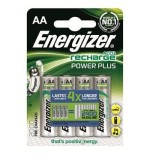 Baterías energizer aa/hr6, 2000 mah recargable power plus ni-mh, 4 pieza(s)