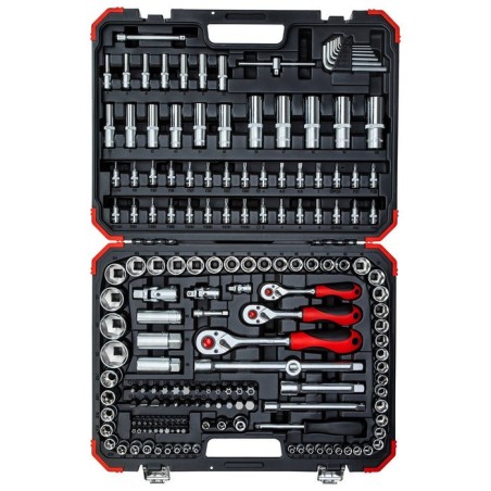 Gedore juego de llaves de tubo , 1/4 "+ 3/8" + 1/2 ", 172 piezas