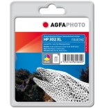 Agfaphoto aphp302xlc tinta reemplaza hp 302xl f6u67ae color