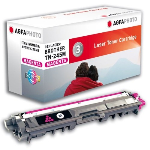 Tóner agfaphoto compatible para brother tn-245m magenta